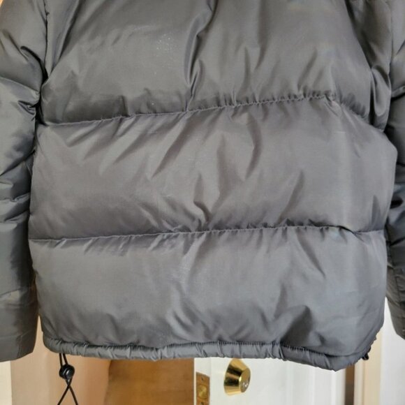 ❤️ 3 for $35 Dex Vintage crop puffer down jacket grey medium 90s y2k - Picture 8 of 14